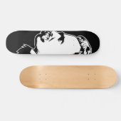 Frederich Nietzsche Portrait Mousepad Skateboard (Horizontaal)