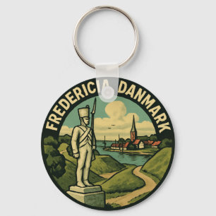 Fredericia Denemarken Soldaat Sleutelhanger