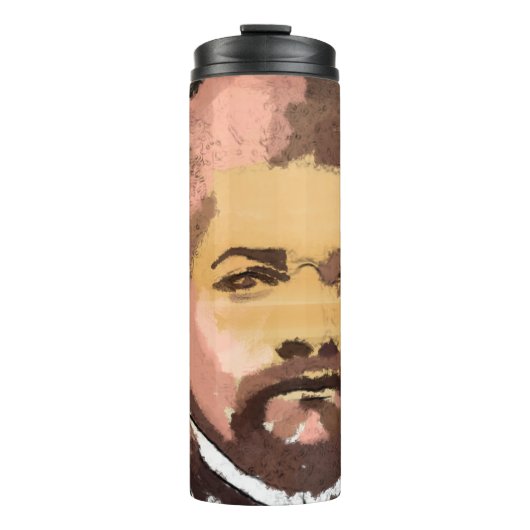 Frederick Augustus Washington Bailey Portret Thermosbeker (Voorkant)