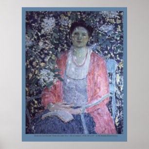 Frederick Carl Frieseke "Onder de Alder Boom" Poster