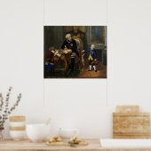 Frederick de Grote en zijn neefje Poster (Keuken)