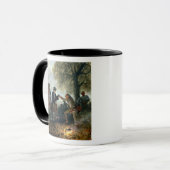 Frederick de Grote met Zieten in het kamp Mok (Voorkant links)