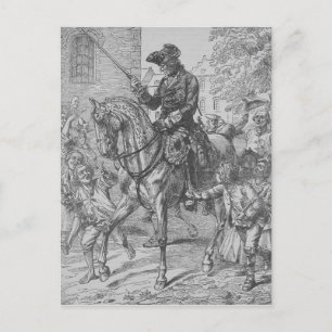 Frederick de Grote van Pruisen Briefkaart