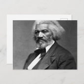 Frederick Douglass Briefkaart (Voorkant / Achterkant)