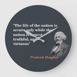 Frederick Douglass citaat over het leven van de na Grote Klok