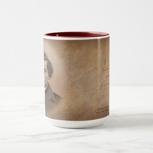 Frederick Douglass Cite Mug "Libre" (Centre)
