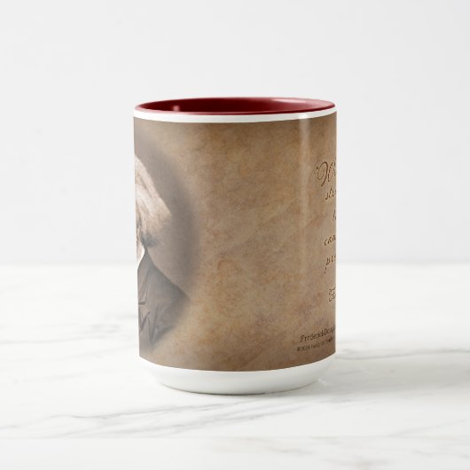 Frederick Douglass cite Mug "Progress" (Centre)