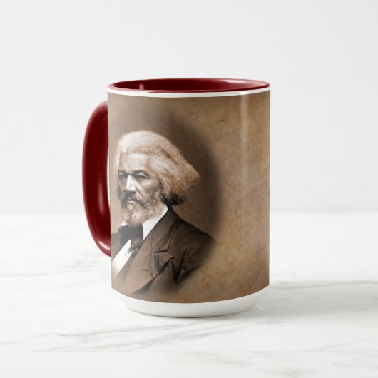 Frederick Douglass cite Mug "Progress" (Devant gauche)