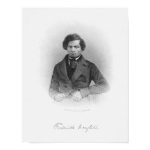 Frederick Douglass Engraved Portret