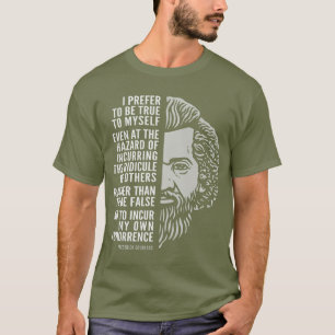 Frederick Douglass Inspirerend citaat waar T-shirt