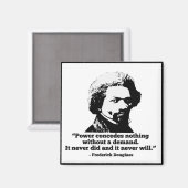 Frederick Douglass magneet (Voorkant / Achterkant)