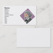 Frederick Douglass Visitekaartje (Voorkant / Achterkant)