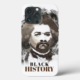 Frederick Douglass Waterverf Schilderend Portret iPhone 13 Pro Hoesje