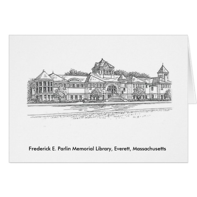 Frederick E. Parlin Memorial Library (Voorkant Horizontaal)