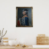 Frederick II de Grote van Pruisen na 1753 Poster (Keuken)
