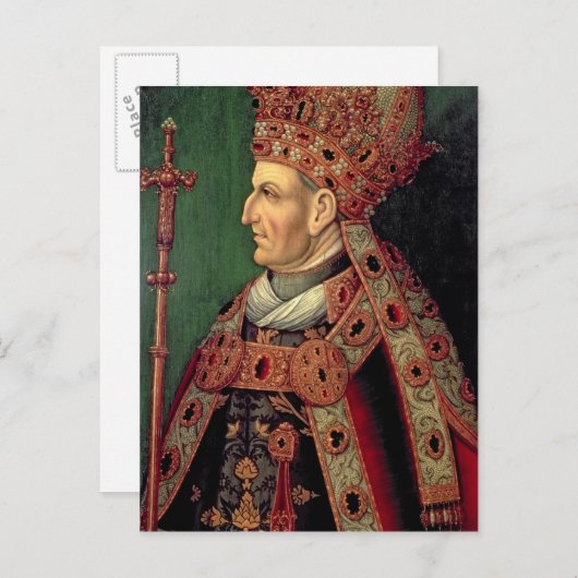 Frederick III van de Duitse Heilige Romeinse keize Briefkaart (Voorkant / Achterkant)