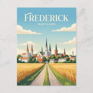 Frederick Maryland Briefkaart
