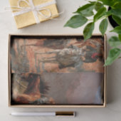 Frederick Remington "Met de 10e Cavalry" Tissuepapier (Geschenk)