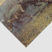 Frederick Remington Westerne kunst "The Stampede" Tissuepapier (Detail)