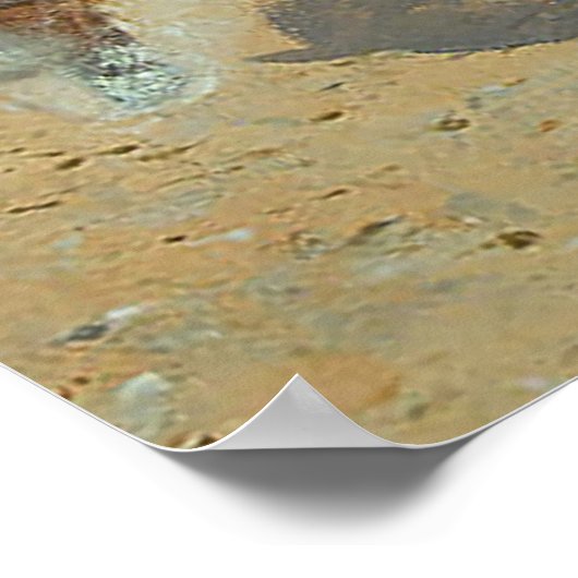 Frederick Remington Westerse Kunst “Laat hem los” Poster (Hoek)