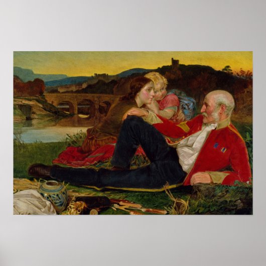 Frederick Sandys — Autumn Poster (Voorkant)