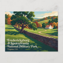 Fredericksburg & Spotsylvania Nationaal Militair P