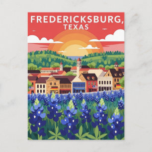 Fredericksburg Texas Reizen Briefkaart