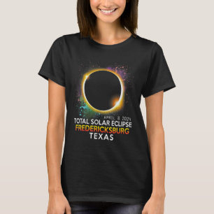 Fredericksburg Texas Totaal Zonsverduistering T-shirt