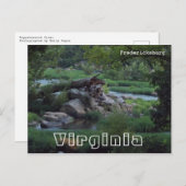 Fredericksburg Virginia Briefkaart (Voorkant / Achterkant)