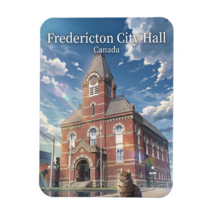 Fredericton City Hall, Fredericton Canada Magneet