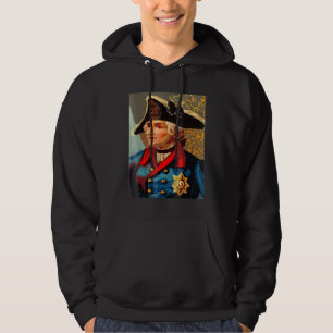 Frederik de Grote Pruisen Pruisisch Duitsland Duit Hoodie