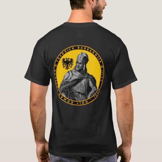 Fredrick Barbarossa Portrait Seal Shirt (Achterkant)