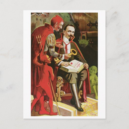 Fredrik de Grote ~ Magische Wet Briefkaart (Voorkant)