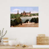 Fredriksborg Castle Kopenhagen Denemarken Poster (Keuken)