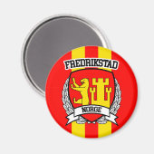 Fredrikstad Magneet (Voorkant / Achterkant)