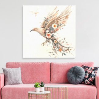 Free Bird Energy – Symbool van Vrijheid Canvas Afdruk