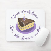 Free Cake Mousepad Muismat (Met muis)