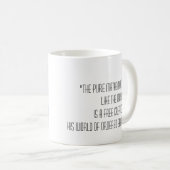 Free Creator Mathematics citation Mug (Devant droit)