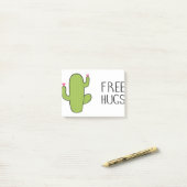 Free Cute HUGS , Funny Gekke Hugging Post-it® Notes (Op bureau)