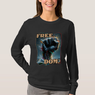 Free.Dom., Anti-Racisme, Inclusie, DEI, Cultuur T-shirt