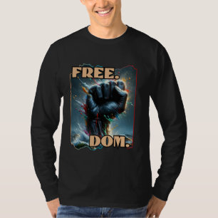Free.Dom., Anti-Racisme, Inclusie, DEI, Cultuur T-shirt