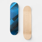 Free Floating (blue) Skateboard (Voorkant)