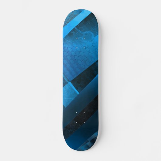 Free Floating (blue) Skateboard (Voorkant)