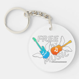 Free Fly Music Sleutelhanger