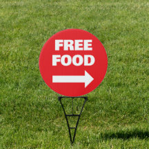 Free Food Pantry Sign