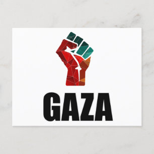 Free Gaza Palestine Briefkaart