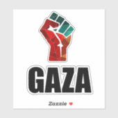 Free Gaza Palestine Sticker (Vel)