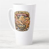 Free Gluten! Funny Bread Lover Coffee Mug (Angle gauche)