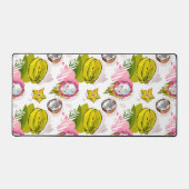 Free Hand Textured Fruit Pattern Bureaumat (Voorkant)