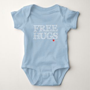Free Hugs Baby Bodysuit